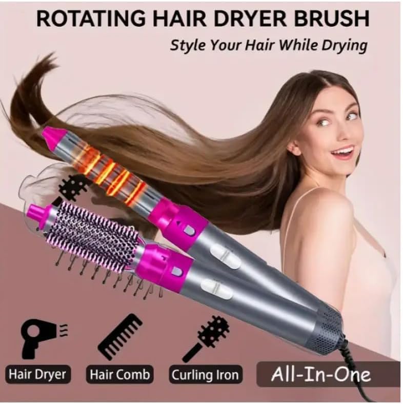 5-in-1 Hot Air Brush Styler