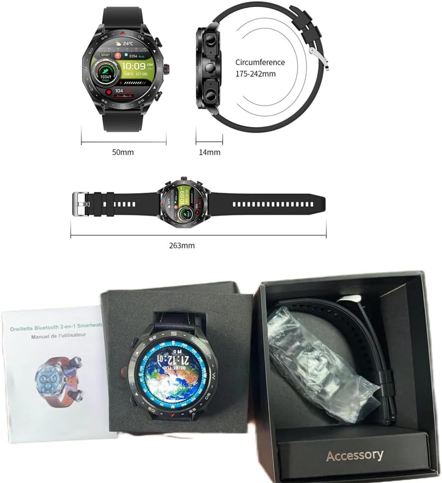GTS 5 Smart Watch & Earbuds Combo