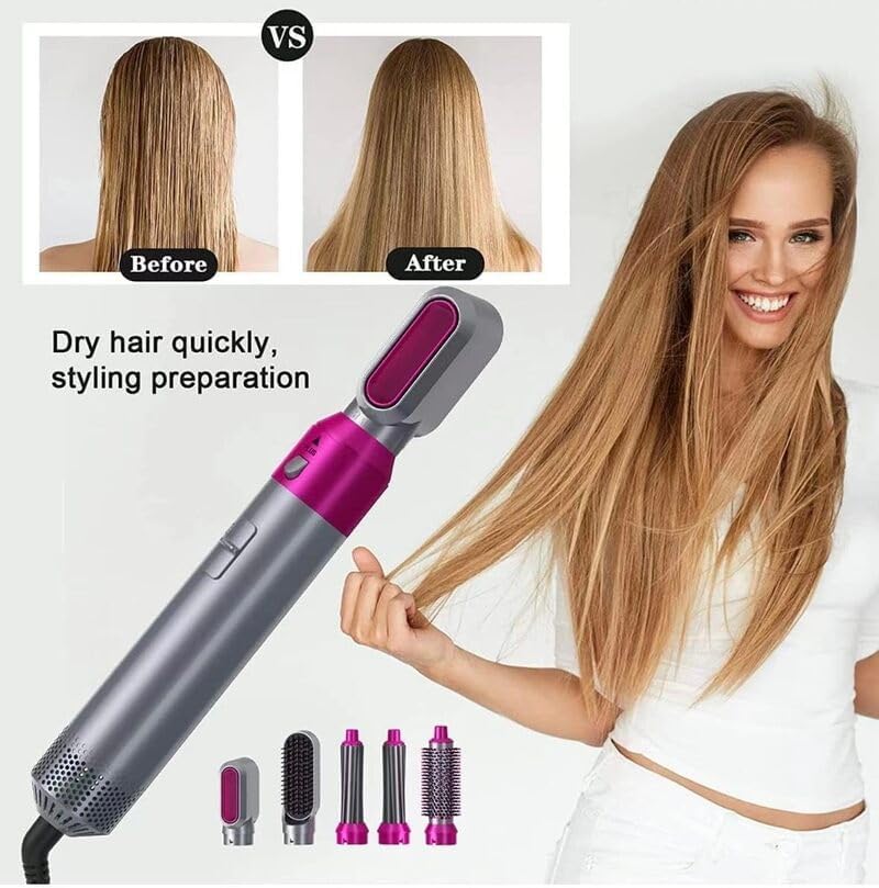 5-in-1 Hot Air Brush Styler