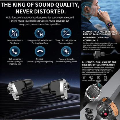 GTS 5 Smart Watch & Earbuds Combo