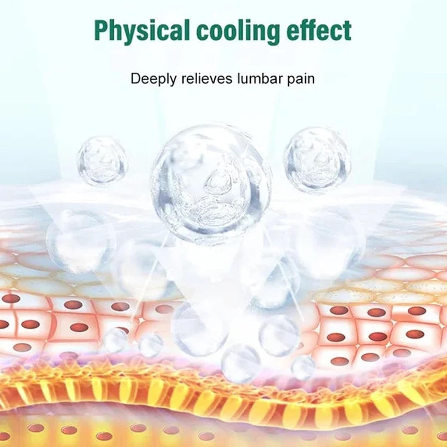 Lumbar Type Cold Compress Gel Pack – 4Pcs