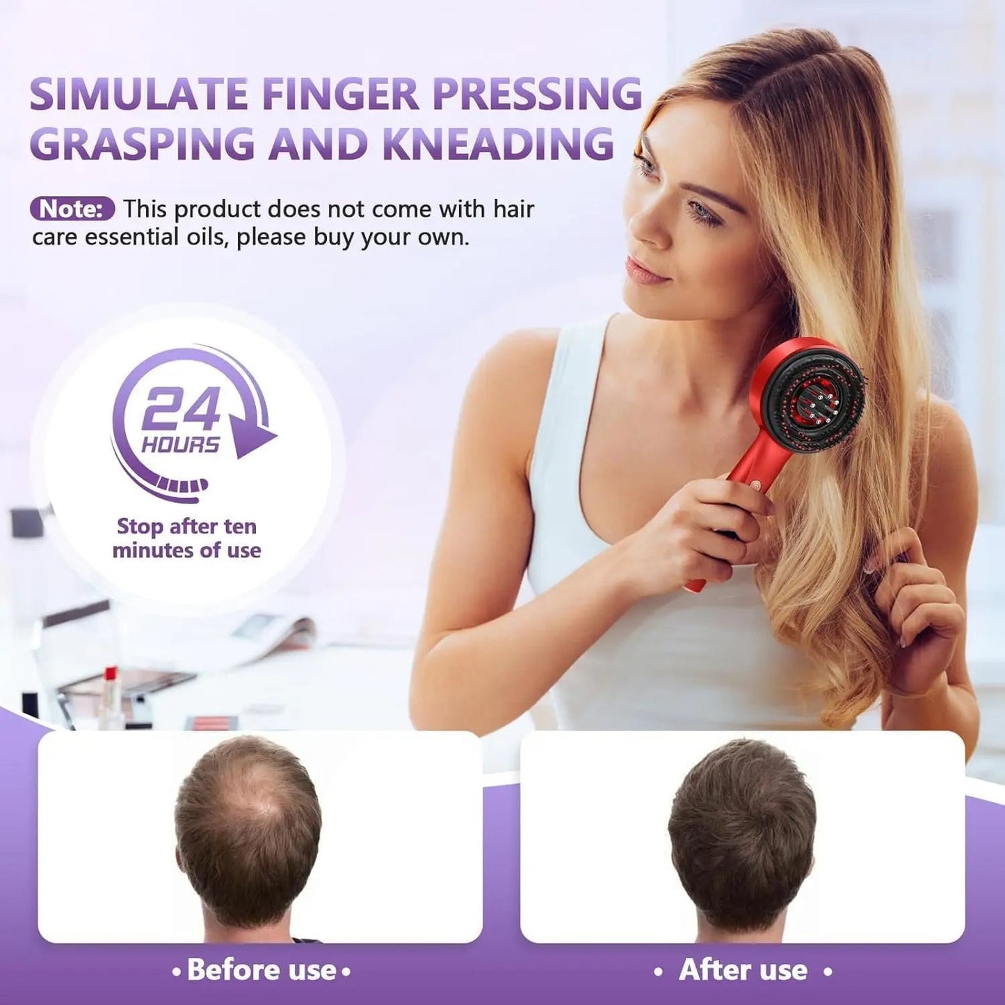 Smart Scalp Massager Brush