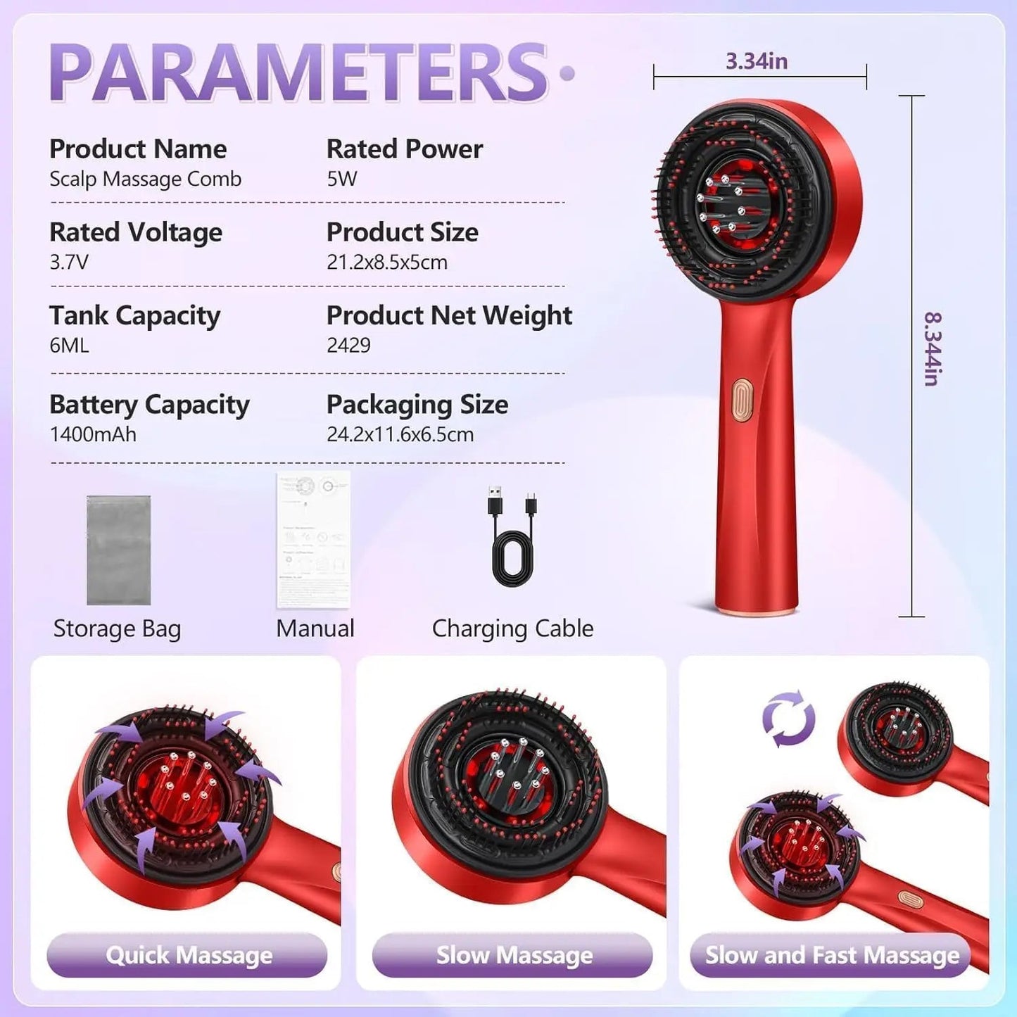 Smart Scalp Massager Brush