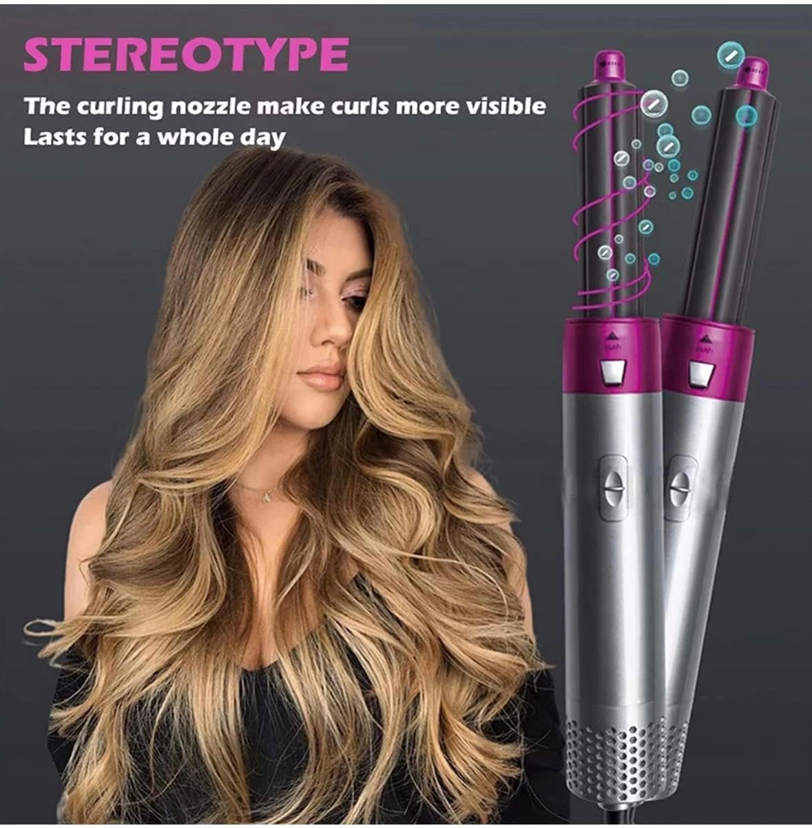 5-in-1 Hot Air Brush Styler
