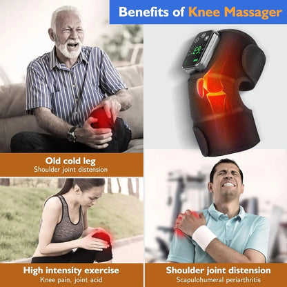 Cordless 3-in-1 Heated Knee Massager