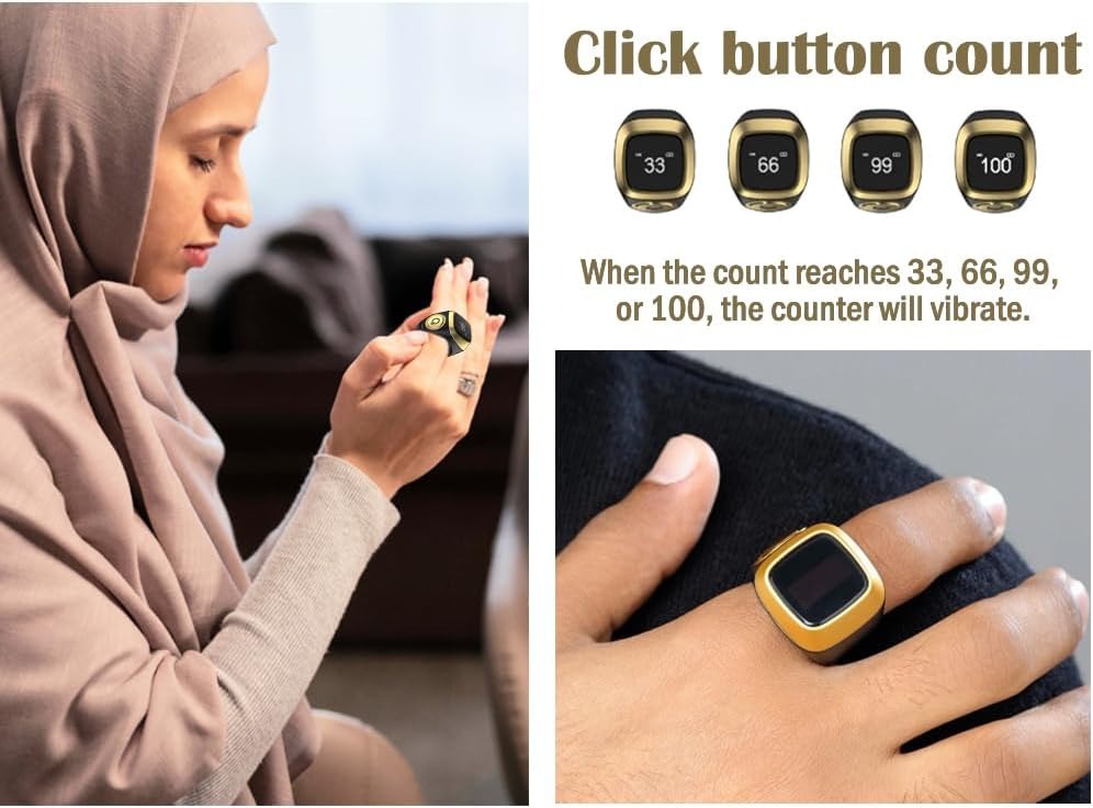 iQibla Zikr1 Lite Tasbih Ring
