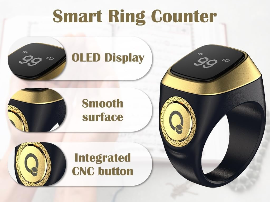 iQibla Zikr1 Lite Tasbih Ring