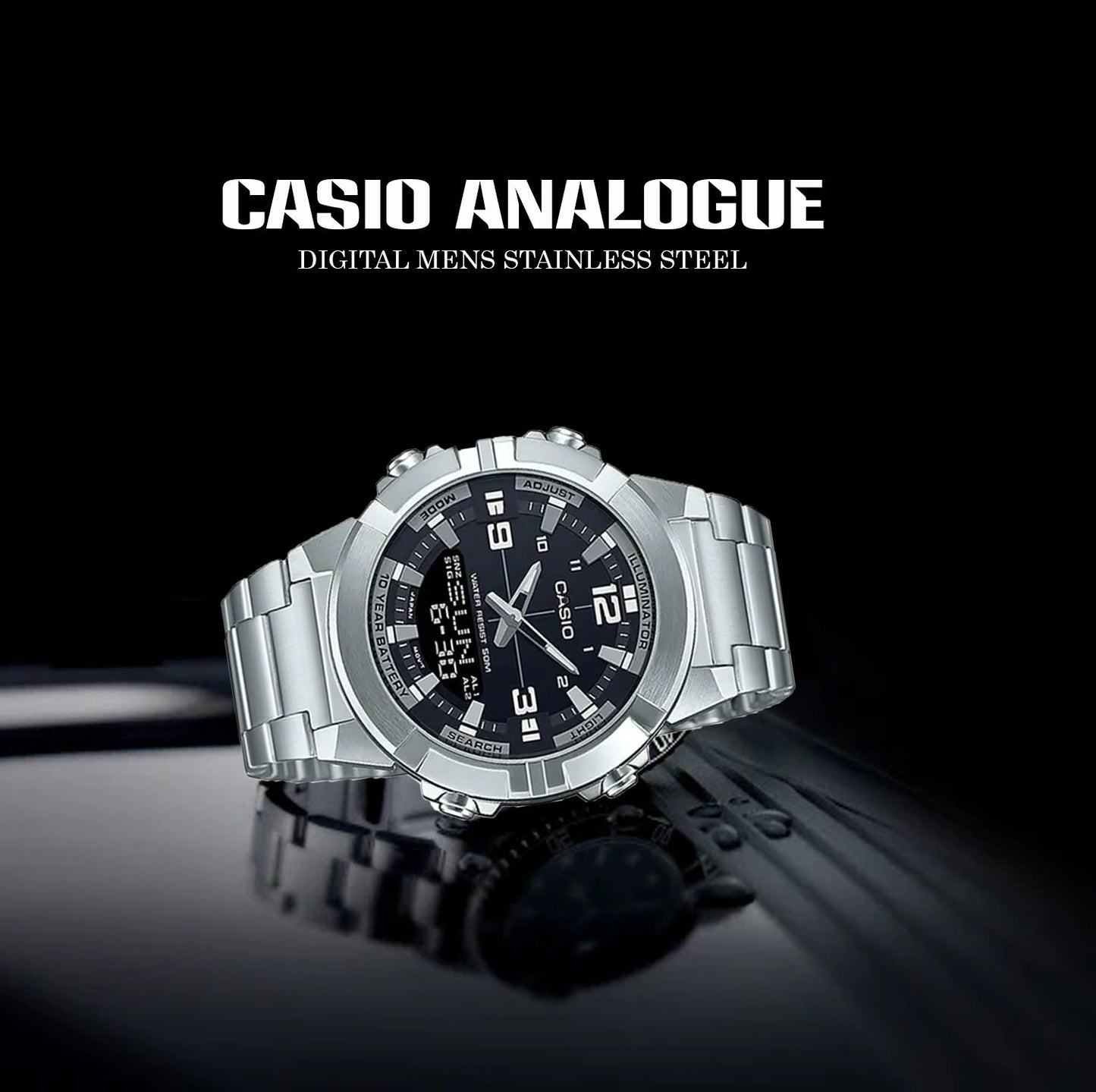 CASIO Men’s Luxury Analog Digital Watch
