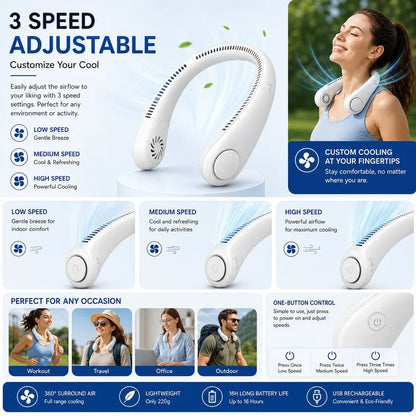 Vaneless Neck Hanging Fan